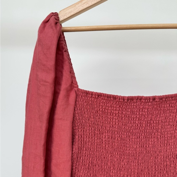 Aritzia Organic Linen Tempest Dress Size M - Picture 5 of 7